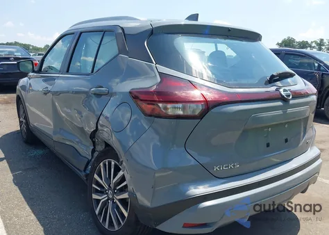 2021 Nissan Kicks Sv Xtronic Cvt from USA, damaged, VIN 3N1CP5CV9ML501168